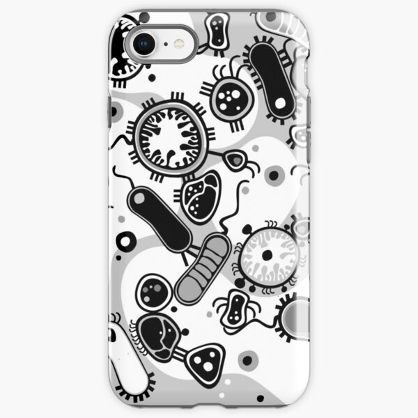 Eukaryote (schwarz/weiß) iPhone Robuste Hülle