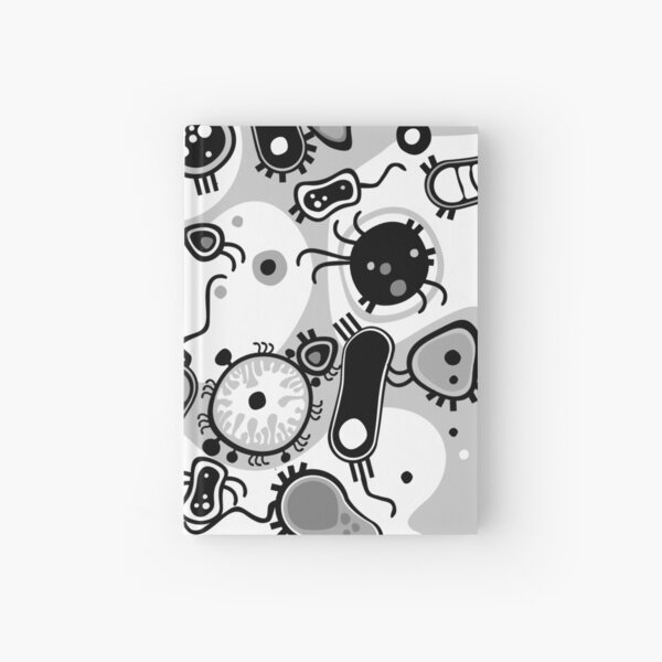 Eukaryote (schwarz/weiß) Notizbuch