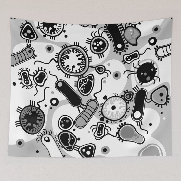 Item preview, Eukaryote (black / white) designed and sold by Atelier Eyeling.