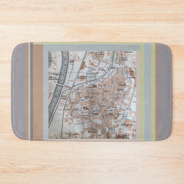 Item preview, Trento, Italy map, antique 1800s designed and sold by djrunnels.