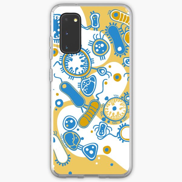 Eukaryote (gelb+ blau) Samsung Galaxy Flexible Hülle
