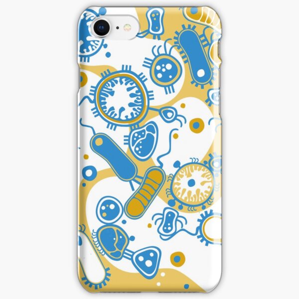 Eukaryote (gelb+ blau) iPhone Leichte Hülle