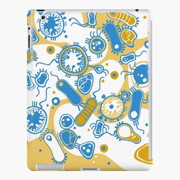 Eukaryote (gelb+ blau) iPad – Leichte Hülle