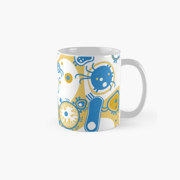 Eukaryote (gelb+ blau) Tasse (Standard)