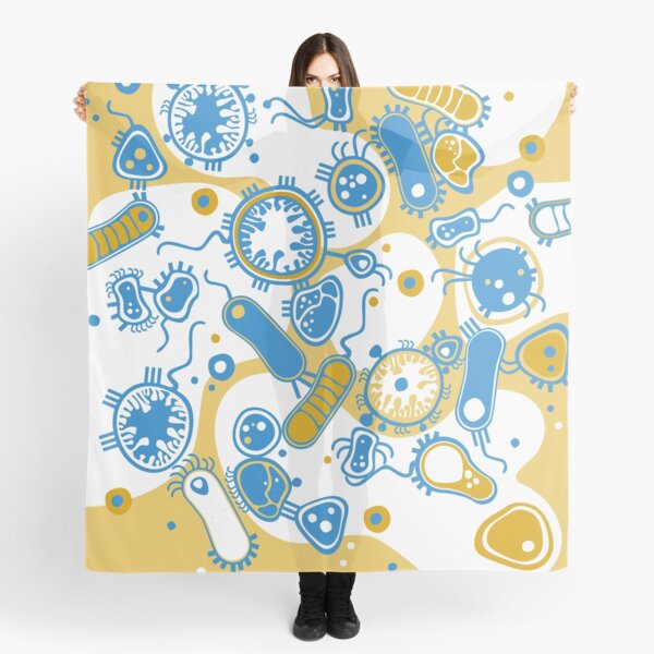 Eukaryote (yellow + blue) Scarf