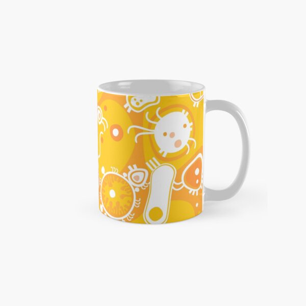 Eukaryote (weiß + gelb) Tasse (Standard)