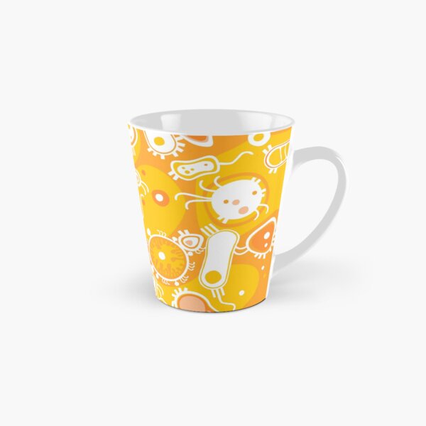 Eukaryote (white + yellow) Tall Mug