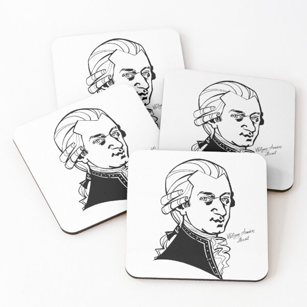 Item preview, Wolfgang Amadeus Mozart designed and sold by Irina Ivanova.