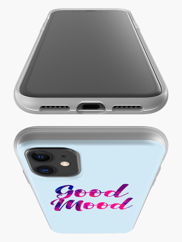 Alternate view of Good Mood (Purple Blue) iPhone Case & Cover