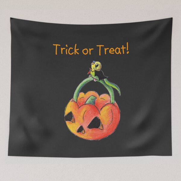 Item preview, Green Trick or Keet (With Text) designed and sold by KOKeefeArt.