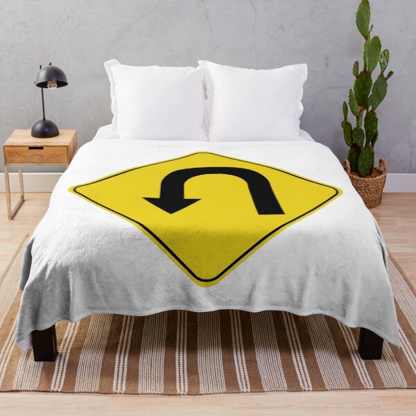 Item preview, Caution  U Turn Road Sign designed and sold by Shanestillz.