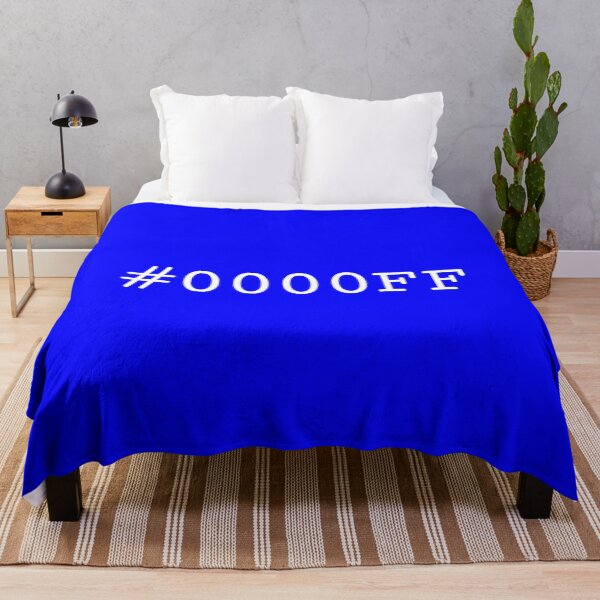 Artikelvorschau, # 0000ff (blau) entworfen und verkauft von Design Minds Boutique.