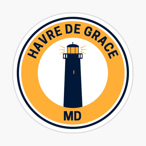 "Vintage Havre de Grace Maryland" Sticker for Sale by fearcity Redbubble