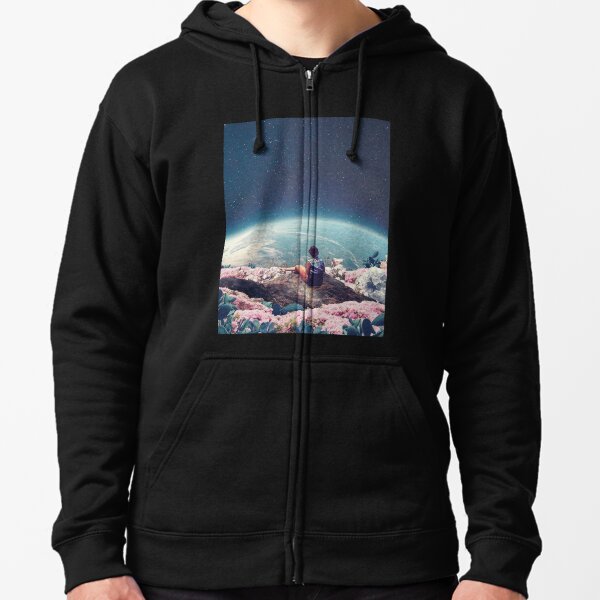 My World Blossomed when I Loved You Zipped Hoodie