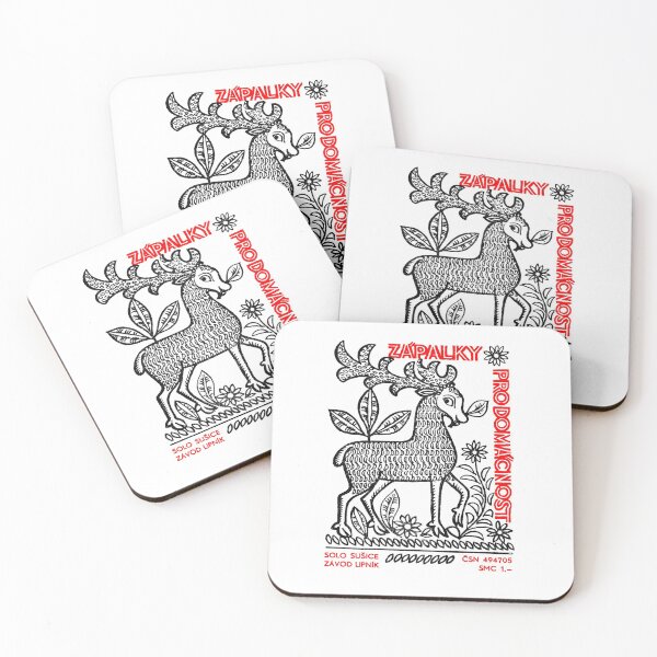 Item preview, Vintage Czech Matchbook Label Folkart Design #3 designed and sold by AestheticNow.
