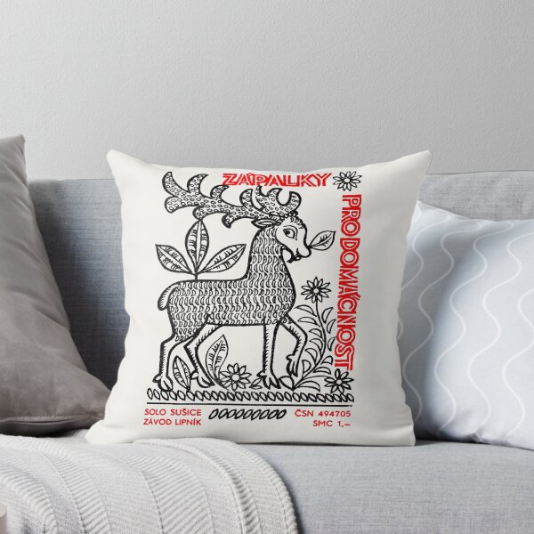 Item preview, Vintage Czech Matchbook Label Folkart Design #3 designed and sold by AestheticNow.