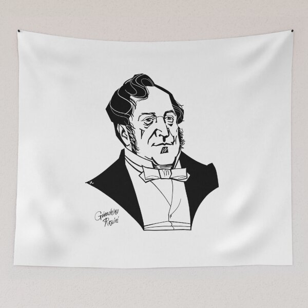 Item preview, Gioachino Rossini designed and sold by Irina Ivanova.