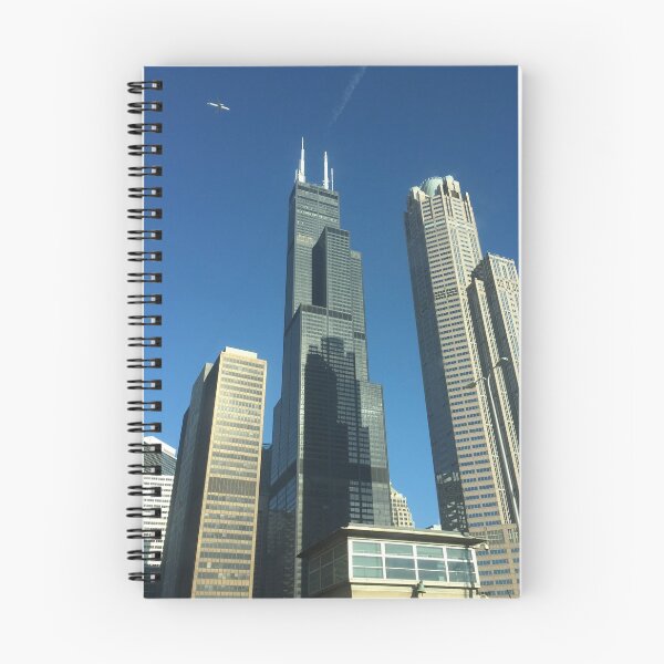 Item preview, Willis Tower in Chicago - view from a taxi.  designed and sold by Jocelyn Sperduto Art.