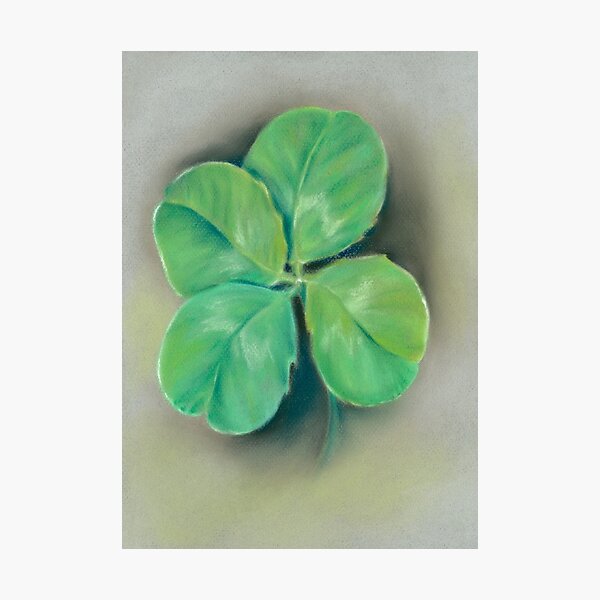 Original retailer Mouse Painting, Original Acrylic Painting, Four Leaf Clover Painting, Small Acrylic Painting