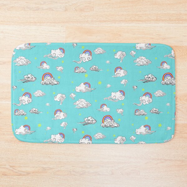 Item preview, Clouds of oriental mythology with rainbow and stars designed and sold by Isabel Mónica García González.