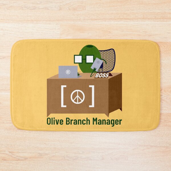 Item preview, Olive Branch Manager designed and sold by mockbridge.