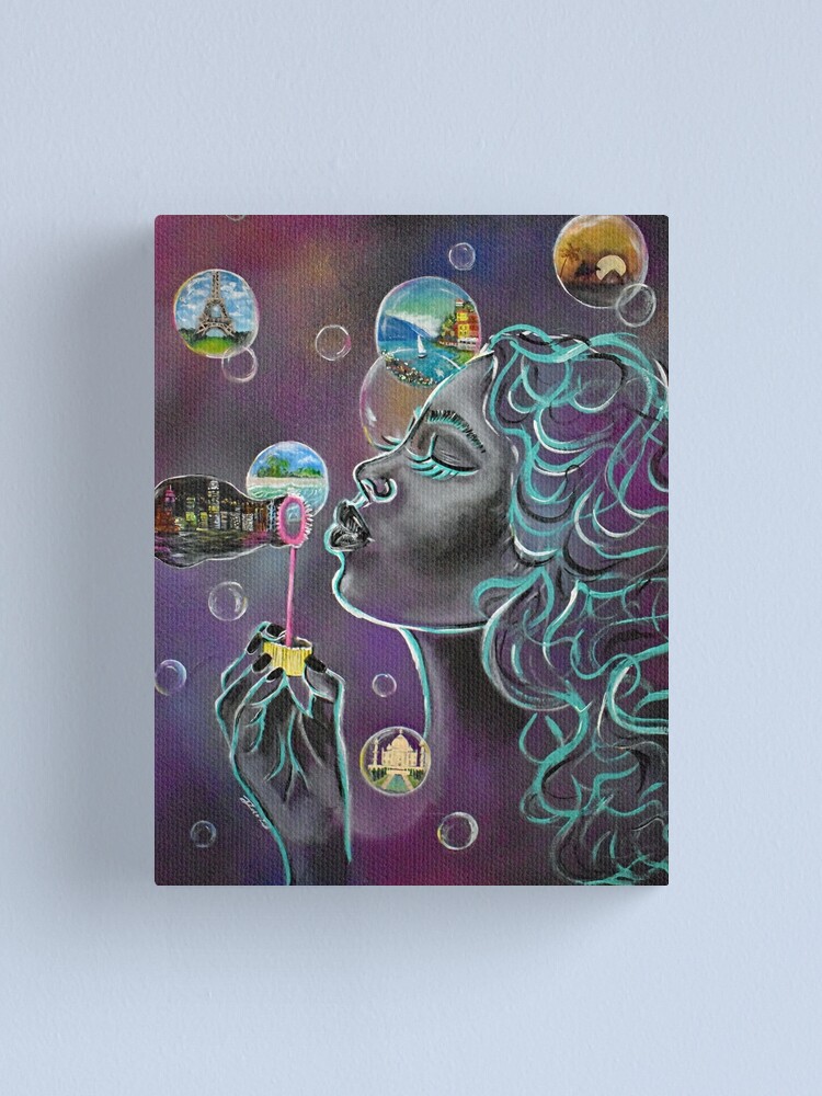 Alternate view of City Dreaming Canvas Print