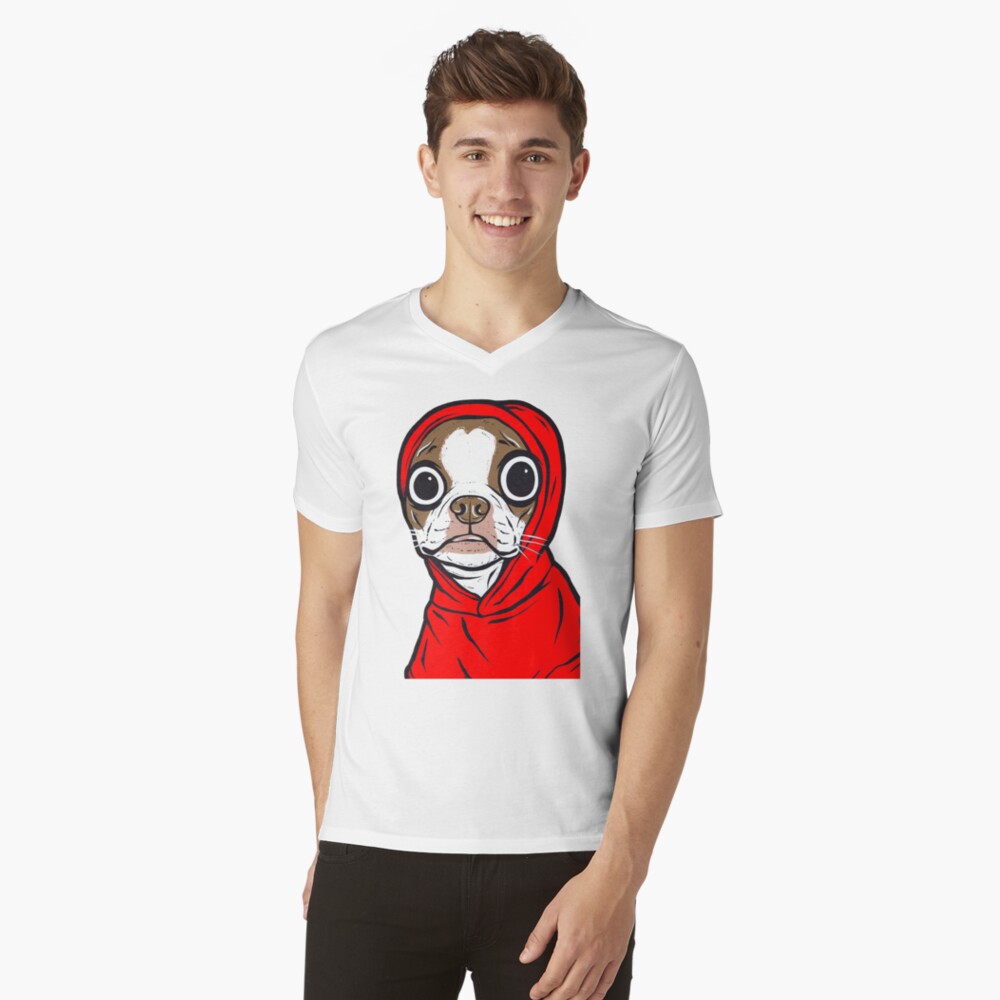 Item preview, V-Neck T-Shirt designed and sold by turddemon.