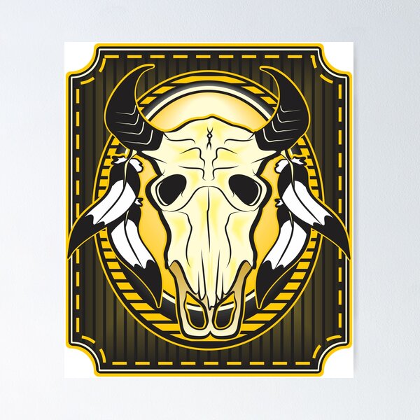 Item preview, Buffalo Skull Mount designed and sold by MontanaJack.