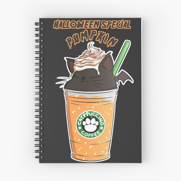 Item preview, Pumpkin CATppuccino designed and sold by amcart.
