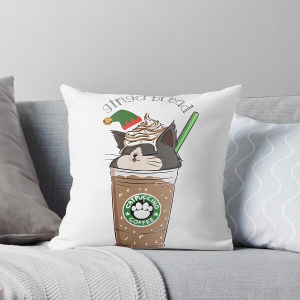 Item preview, Gingerbread CATpuccino designed and sold by amcart.