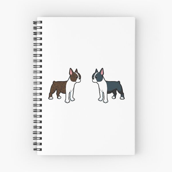 Item preview, Cute Boston Terrier Pair designed and sold by GoldenArchelon.