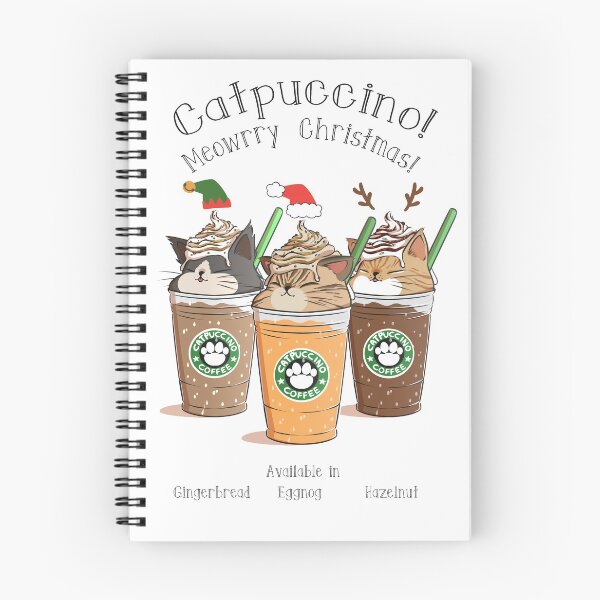 Item preview, Catpuccino! Meowrry Christmas! designed and sold by amcart.