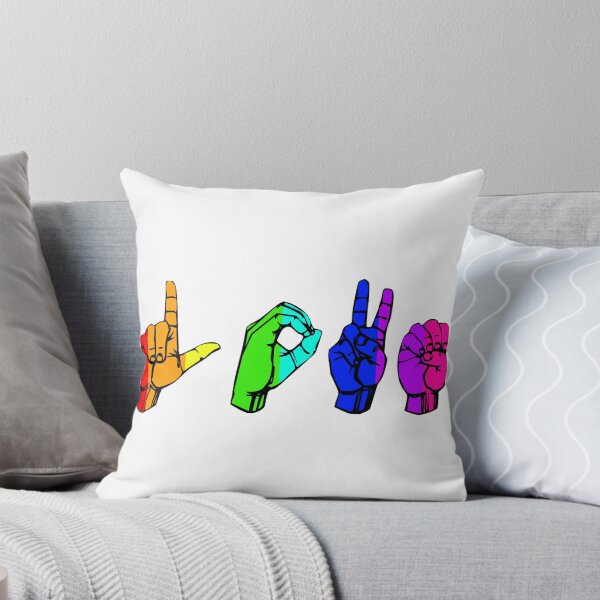 Item preview, Love ASL - Rainbow designed and sold by Nyle Doré.
