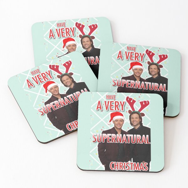 Item preview, Supernatural Christmas Card (Have A Very Supernatural Christmas) designed and sold by NerdKeepers.