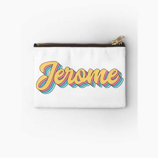 Item preview, Jerome Retro Yellow Script designed and sold by modeoftravel.