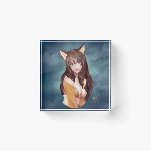 Item preview, Cute CatGirl Figuchan designed and sold by Darktownart.