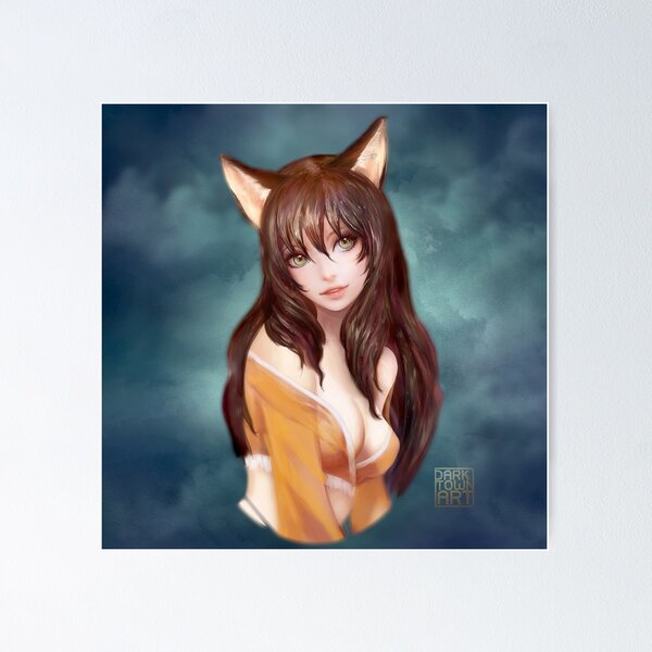 Item preview, Cute CatGirl Figuchan designed and sold by Darktownart.