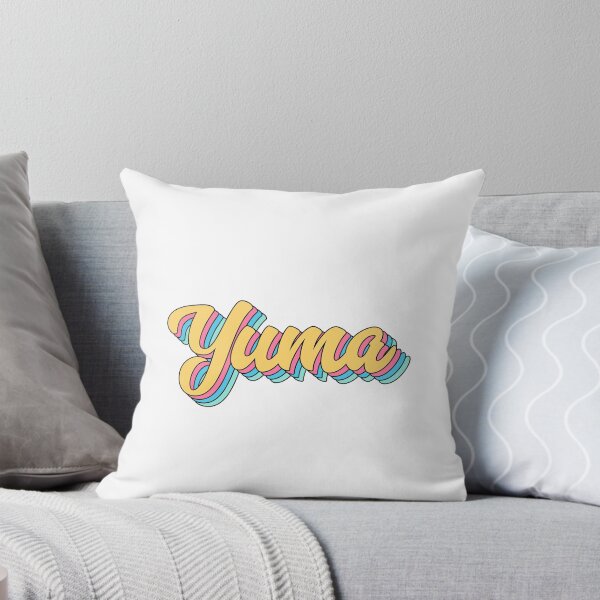 Item preview, Yuma Retro Yellow Script designed and sold by modeoftravel.