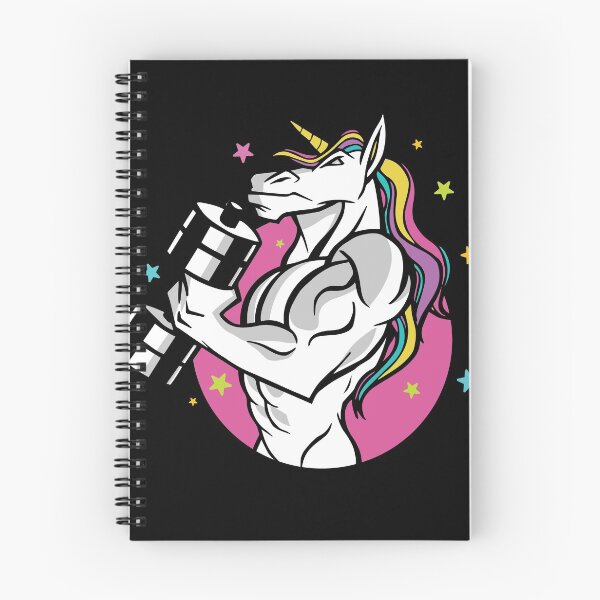 Item preview, Workout Gym UNICORN fitness MUSCULAR  designed and sold by Mido tee art shop.