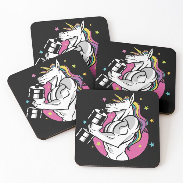 Item preview, Workout Gym UNICORN fitness MUSCULAR  designed and sold by Mido tee art shop.