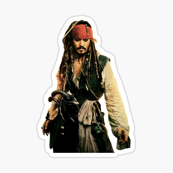 Captain Jack Sparrow Sticker