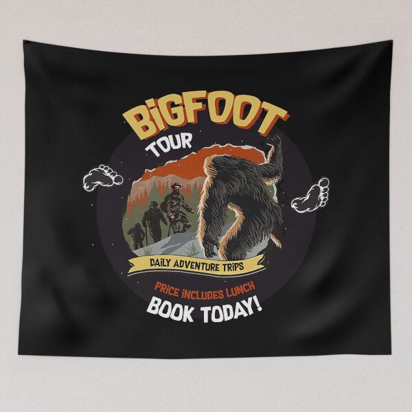 Item preview, Bigfoot Tour - Bigfoot Shirts - Sasquatch Tours - Sasquatch Gifts - Bigfoot Sightings designed and sold by happygiftideas.
