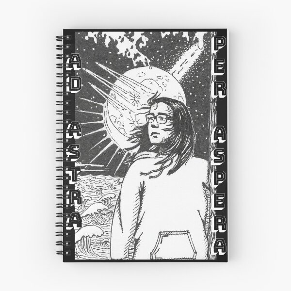 Item preview, Ad Astra Per Aspera poster designed and sold by KaitlinNoel.