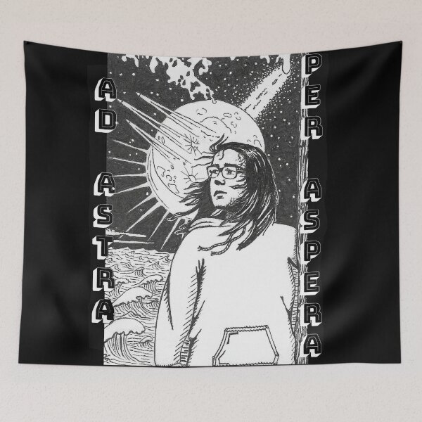 Item preview, Ad Astra Per Aspera poster designed and sold by KaitlinNoel.