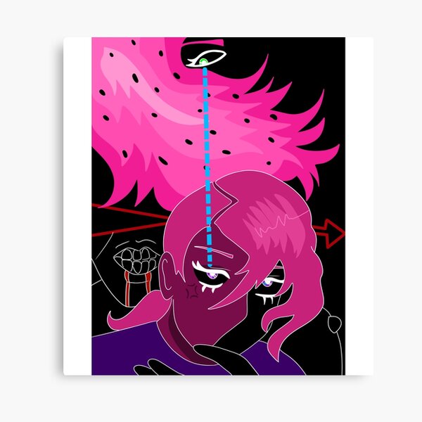 doppio/diavolo print Canvas Print
