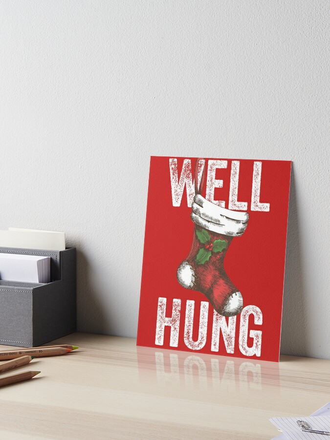 I Like 'em Well Hung Christmas Stockings Funny Garland Adult Humor Holidays  Digital Download Instant PNG File 