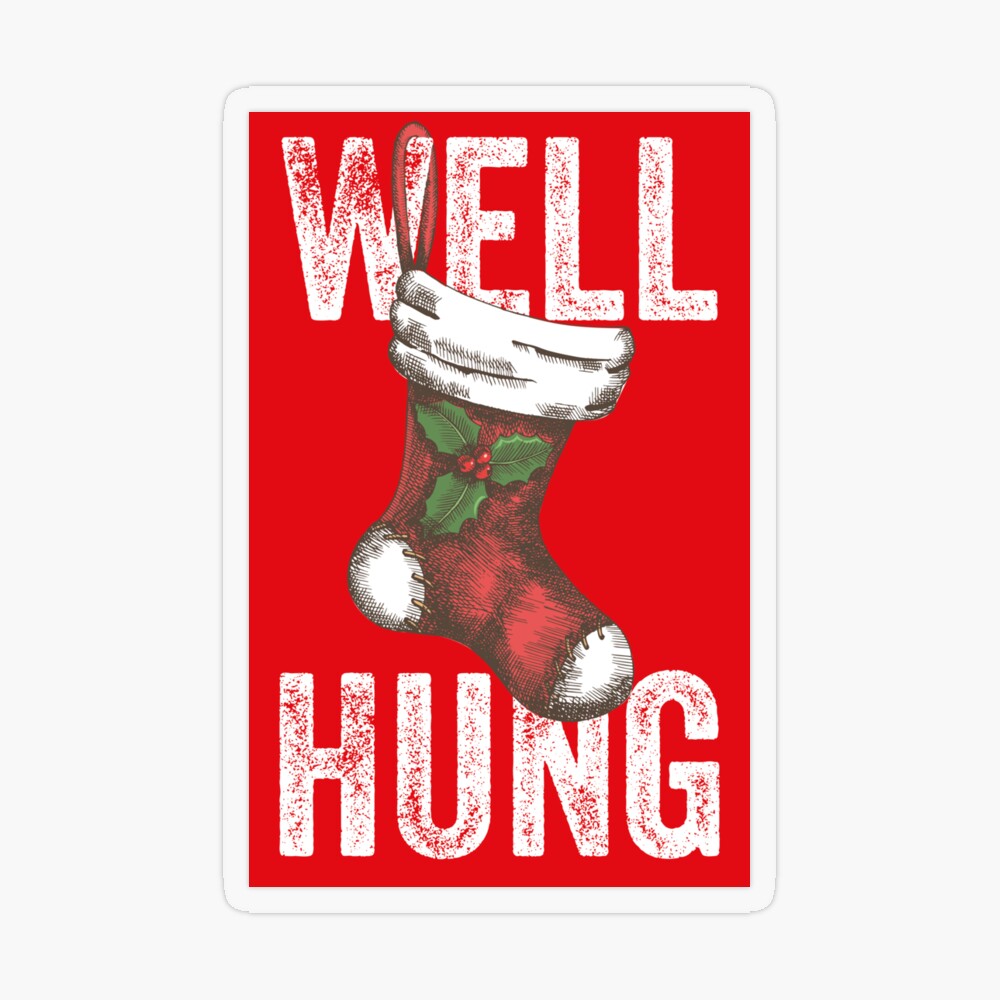 Christmas Stocking Hung Joke Greeting Card for Sale by TheBestStore