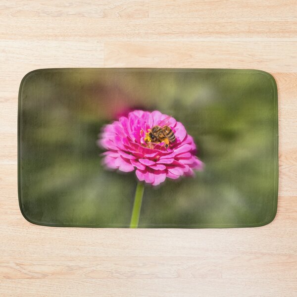 Item preview, Bee gift idea on blossom designed and sold by Katja LebenFreude.