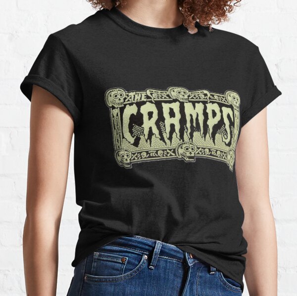 El logotipo del tren de drogas calambres Camiseta clásica