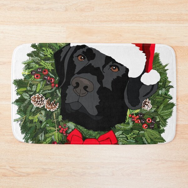 Item preview, Duke the Lab does Christmas designed and sold by Quick Brown Fox Canada.